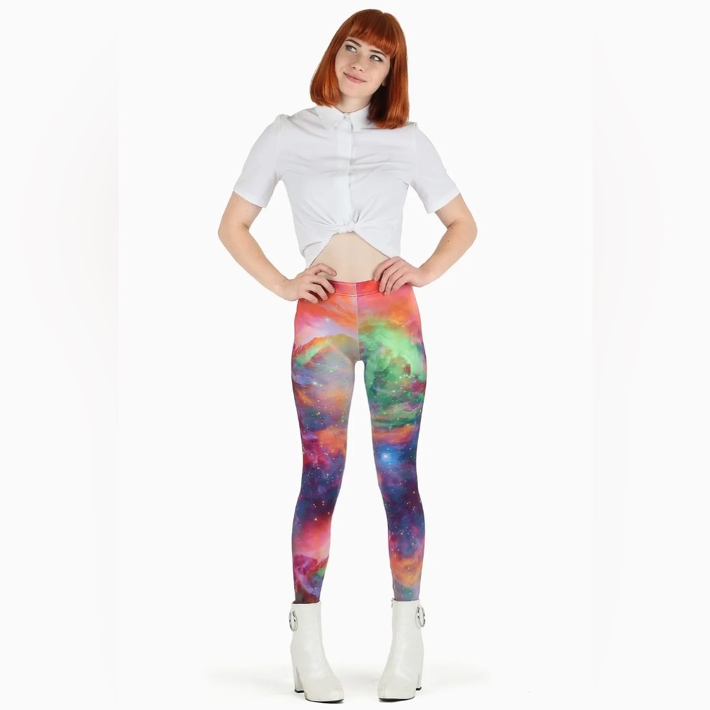 Blackmilk Rainbow Galaxy Leggings